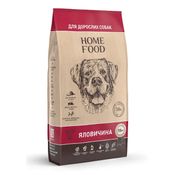 Home Food Premium Dog Adult Говядина