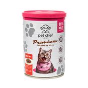 Pet Chef Cat Meat Mix Chunks in Jelly