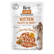 Brit Care Kitten Fillets in Gravy with Savory Salmon